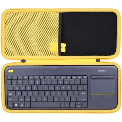 Hard Case for Logitech K400 Plus Wireless Touch Keyboard & Touchpad - Durable Pr
