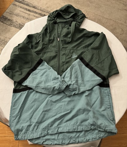 Nike ACG Half-Zip Anorak Jacket Mens M Windbreaker Hiking Outdoor VTG 90s