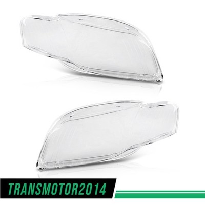 Headlight Lens Cover Fit For 2005-2008 Audi A4 B7 S4 Left & Right Headlamp Shell
