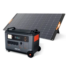 Blackview OSCAL PowerMax 3600Wh Portable Power Station 3000W + 400W Solar Panel