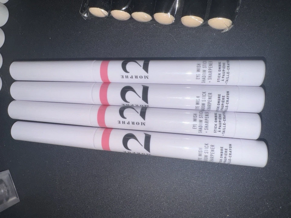 38 Morphe makeup lot lip gloss mascara liner eye pencil highlighter New, Unboxed - Image 2 of 4