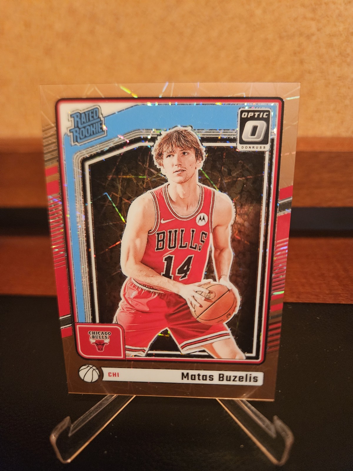 2024-25 Donruss Optic #271 Matas Buzelis Bronze Velocity #/125 Rated Rookie 