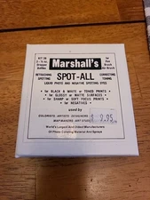 MARSHALL’S  "SPOT-ALL" Vintage Photo Oil Colors Set, 0.5 oz Each, used? 