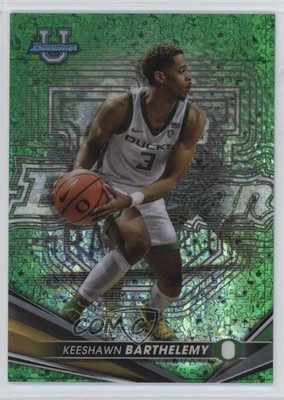 2022-23 Bowman U Best Green Mini-Diamond Refractor 4/99 Keeshawn Barthelemy 1u5y