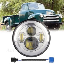 For Chevy Truck 1947-1956 1pc 7 Inch Led Headlight Round High Low Beam Sealed For Chevy Truck 1947-1956 1pc 7 Inch Led Headlight Round High Low Beam Sealed