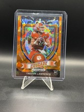 2021 Panini Prizm Draft Picks - Crusade Trevor Lawrence #161 Orange Ice Prizm...