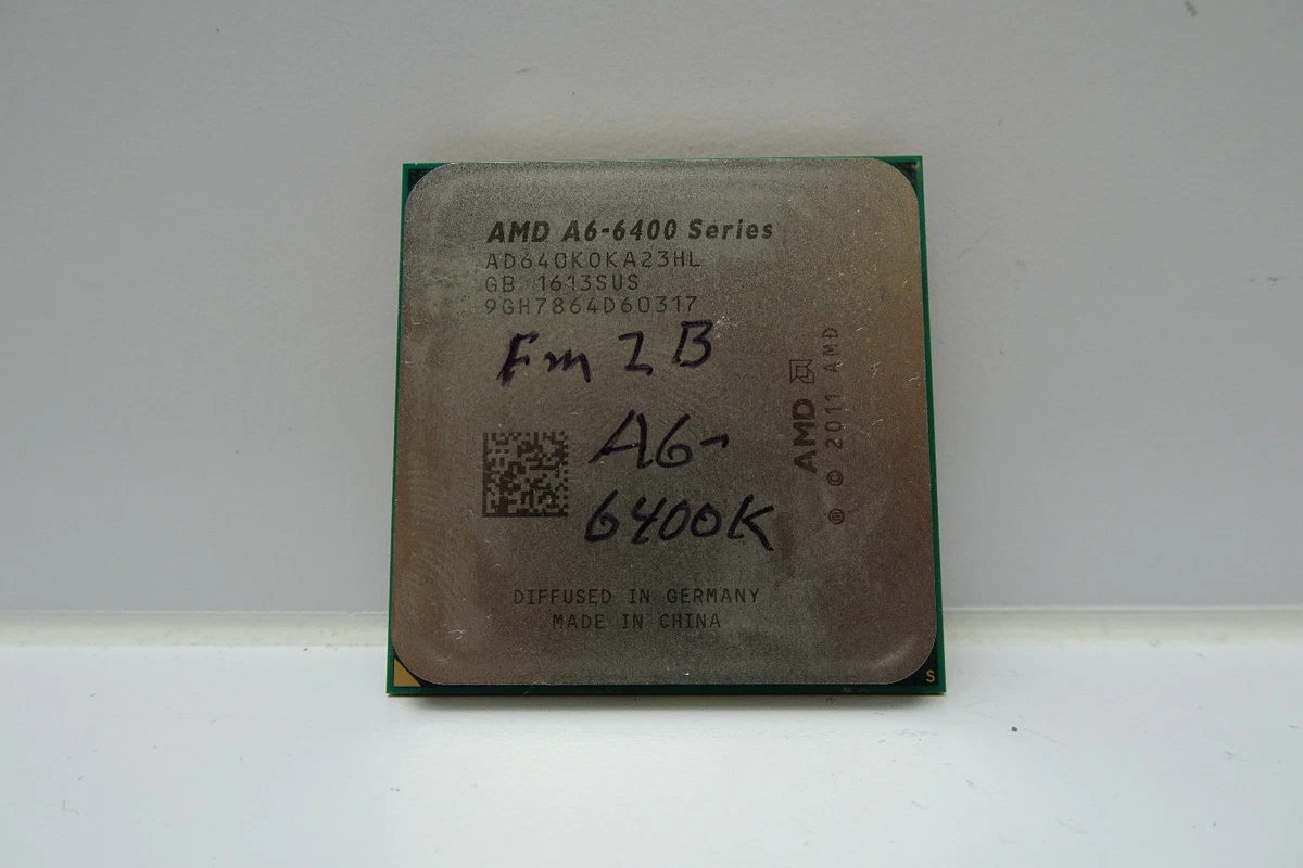Procesador (APU) AMD A6-6400K Black Edition a 3.9 GHz con Gráficos