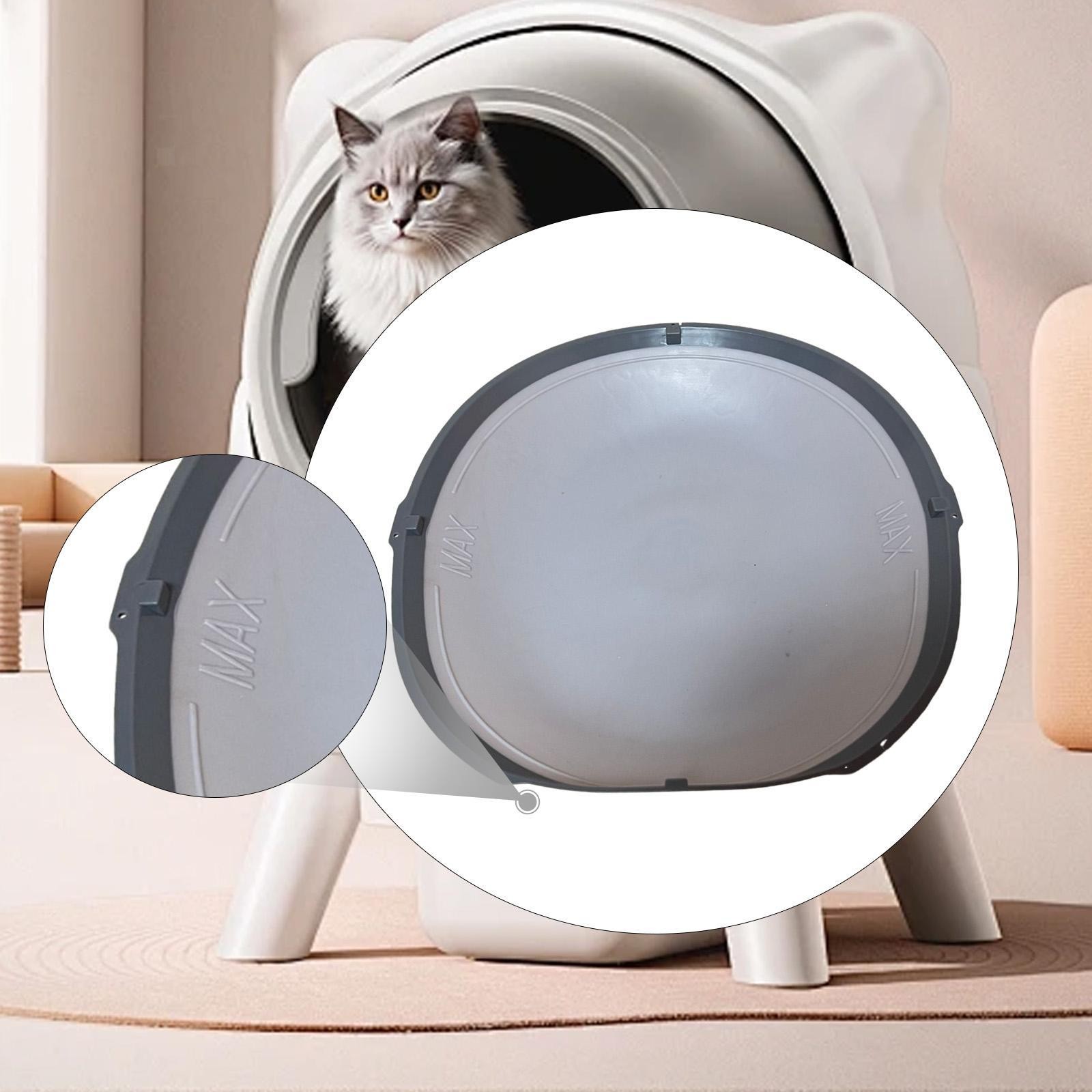 Automatic Self Cleaning Cat Silicone Mat Cat Toilet Accessories 39.5x37.5 cm Pet