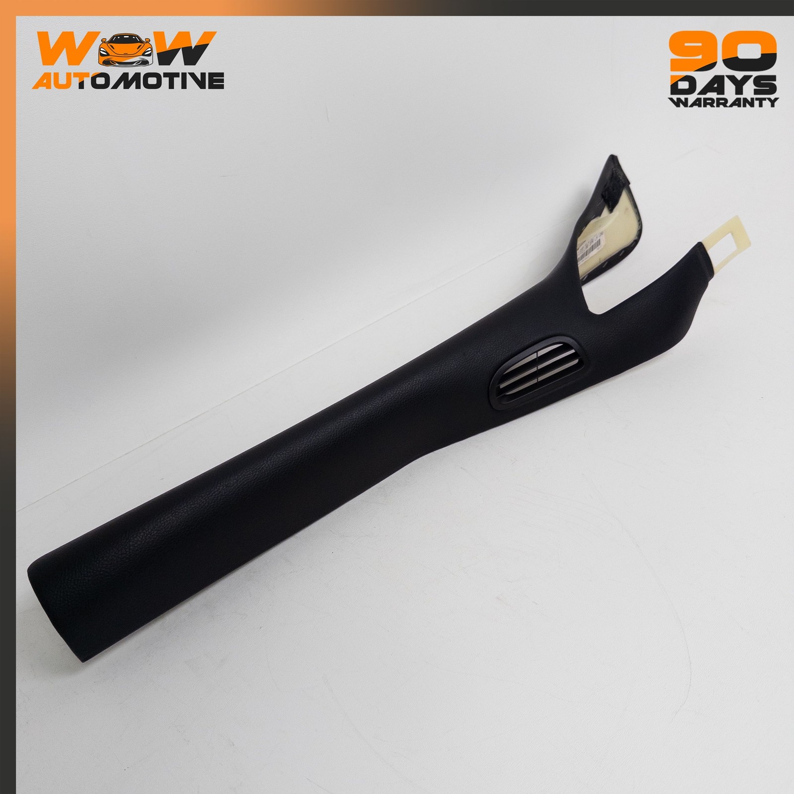 05-13 CHEVROLET CORVETTE C6 FRONT LOWER LEFT RIGHT PILLAR TRIM BLACK SET OEM
