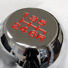 Jdm Chrome 6-speed Type-r Style Manual Aluminum Gear Stick Shift Shifter Knob