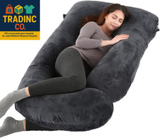 Pregnancy Pillow, Full Body 57 Inch Maternity Pillow with Removable Washable Cov