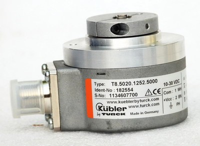 NOS NEW KUBLER TURCK T8 5020 1252 5000 INKREMENTALGEBER KUEBLER SENDIX