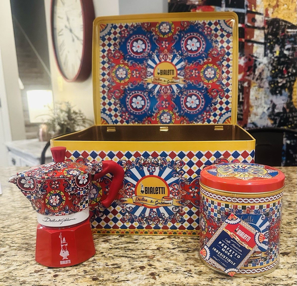 ＜Bialetti Dolce&Gabbana＞ MOKA EXPRESS Bialetti Dolce&Gabbana Moka Express