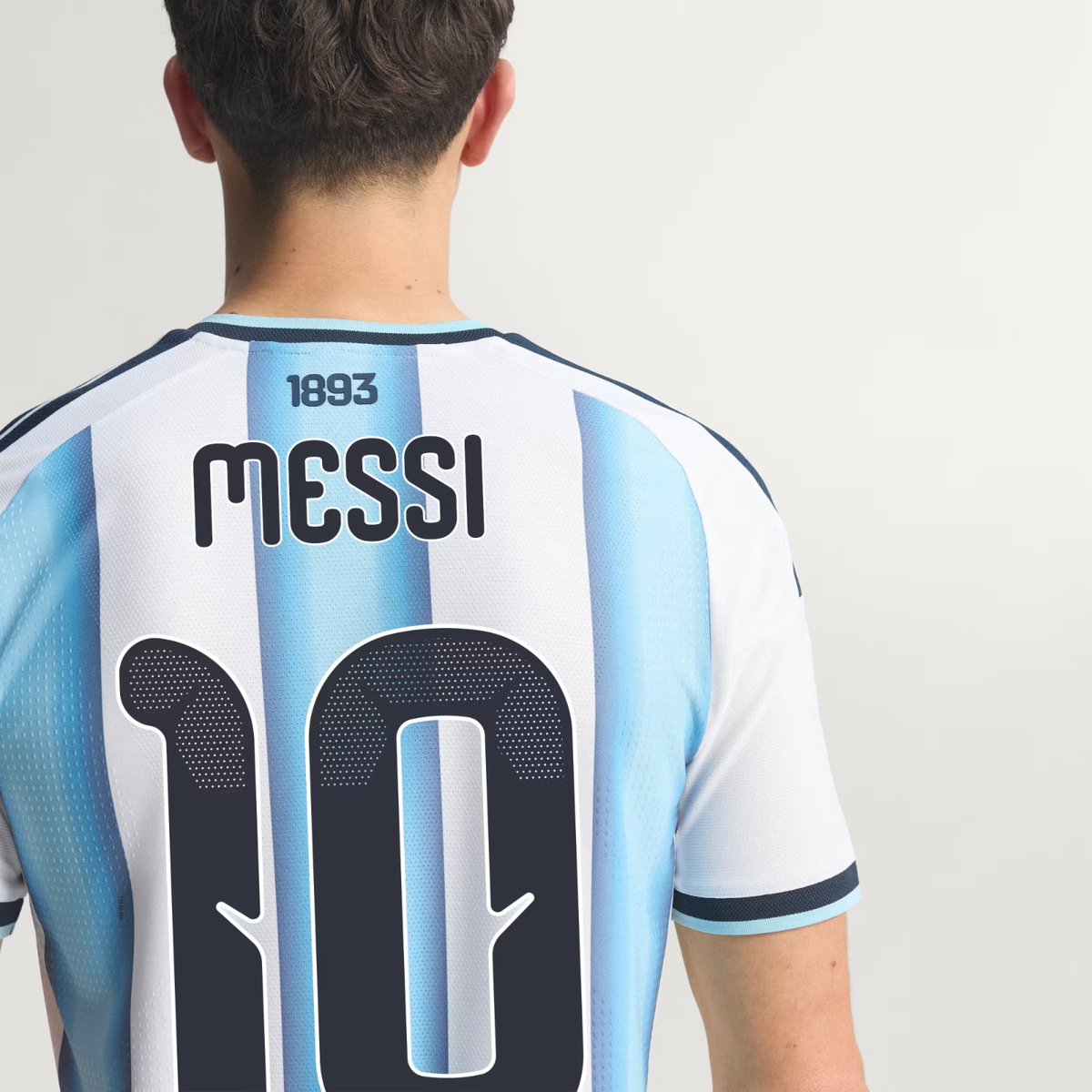 Argentina National Team 26 Home Messi 10 Jersey - Player Version