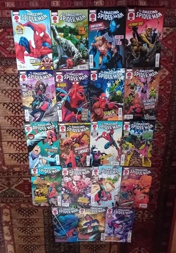 The Amazing Spider-Man Comic Panini #1- 19 2021 Marvel VG Condition - Free Post