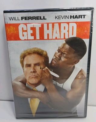 Get Hard (DVD, 2015) NEW, SEALED, Kevin Hart, Will Ferrell, Alison Brie