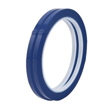 2Pcs 5mm Width 164ft Length Single-side Electrical Insulated Adhesive Tape Blue
