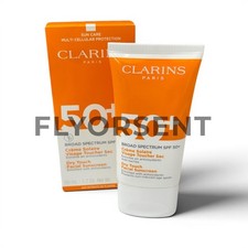 Clarins SPF50 Dry Touch Facial Sunscreen 1.7oz 50ml Sealed tube NIB