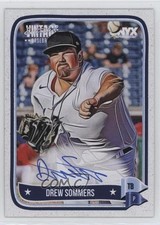 2024 Onyx Vintage Extended Auto Drew Sommers #VADRSO Auto 0j81