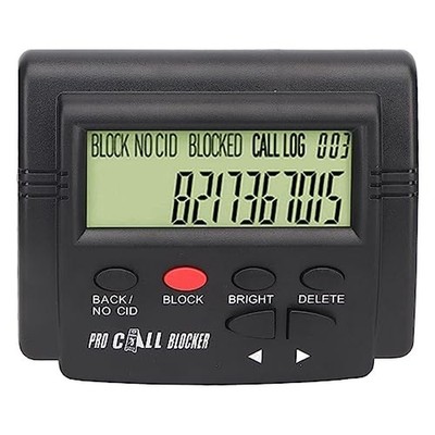 Call Blocking Device with LCD Display, 4000 Groups Large Capacity Prevent Har...