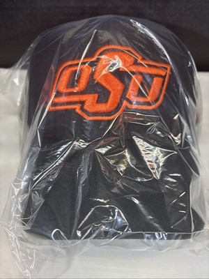 OSU Cowboys 47' Hat Cap Adjustable Strapback Oroange On Black Classic Look