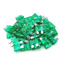  50 Pcs 30 Amp ATC Fuse Blade Style 30A Automotive Car Truck