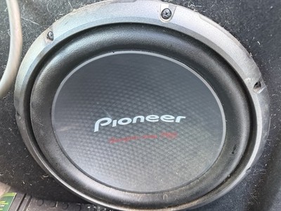 Pioneer 12in Enclosed Non-Powered Subwoofer 1600W RMS Dual Voice Coil