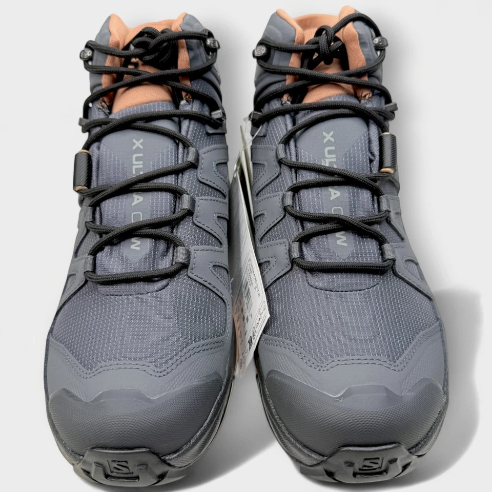 Botas de senderismo Salomon X Ultra 4 Mid GTX para mujer EE. UU. 10,0 Gore-Tex ébano/moca Foto 4 de 4