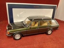1:18 Norev 1982 Mercedes 200T 300TD station Wagon Green W/wheel Swap W123 W/box