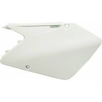 Seitentische Nummernhalter Ufo Suzuki Rm 125 / 250 2006 - 2012 Weiß