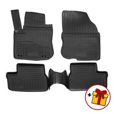 Gummimatten Gummi Fußmatten Für Peugeot 2008 2013-2018 NORM
