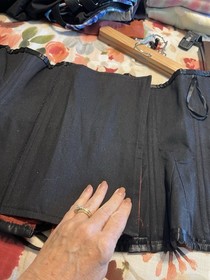 Corset Deal Women's Corset Size 34 Rust Color with Black Laces