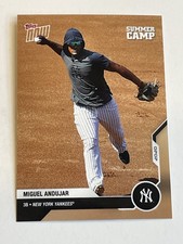 2020 Topps Now Summer Camp Baseball #OD-474 - Miguel Andujar - New York Yankees