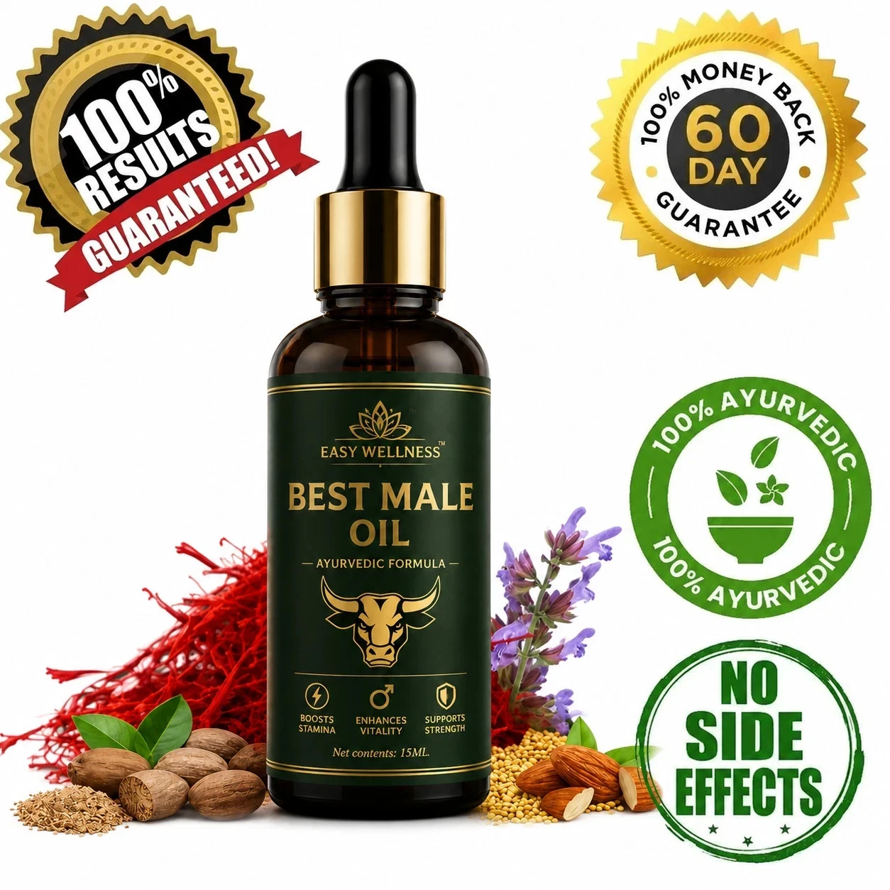 #1 NEW XXXL GAIN 14+ INCHES ENLARGER GROWTH OIL| FASTER + FREE SHIP WW