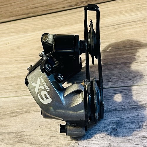SRAM X9 10 velocidades ACTUACIÓN EXACTA jaula media desviador trasero tipo 2 embrague limpio - Imagen 3 de 6