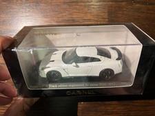 1:43 CAR-NEL by Kyosho Nissan GT-R R35 Track Edition by Nismo 2017 pearl white