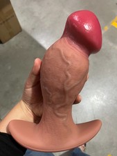 9" Knot Huge Extra Large Super Big Weight Anal Stretcher Butt Plug Dildo Sex Toy
