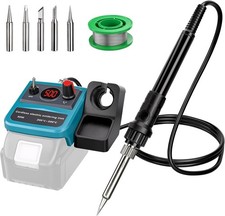 Cordless Soldering Iron Kit for Makita 18v LXT Battery for any Hobby Enthusiast