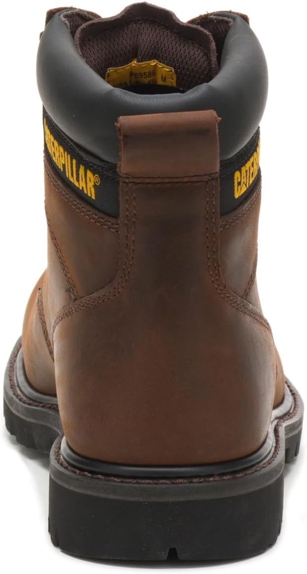 Cat Footwear Men's Second Shift Steel Toe Work Boot 10.5, Dark Brown image 5