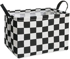 Rectangular Storage Basket Collapsible Organizer Bin Waterproof Toy Box 1 PCS