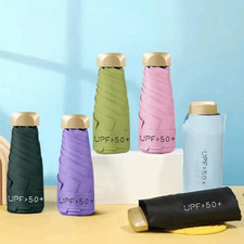 UPF50+ Sun Rain Umbrella Ultra-Light Pocket Parasol  Travel Accessoreis