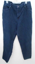 Women's Gitano Dark Wash Blue Jeans-Size 16 Average-Inseam 31.5"