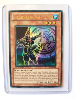 Die Sechs Samurai-Yaichi RYMP-DE088 Ultra-Rare 1 Auflage YUGIOH Karte LP