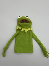 Vintage 1978 Fisher Price Jim Henson Muppets Kermit The Frog Hand Puppet