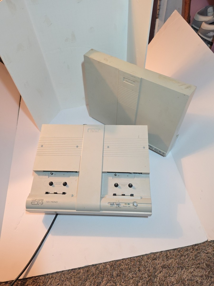 コンピュータテクニカ　Analog CRT Extender Ⅲ　2台セット Vintage Telex Copyette 123 Mono Tape Copier Cassette Duplicator