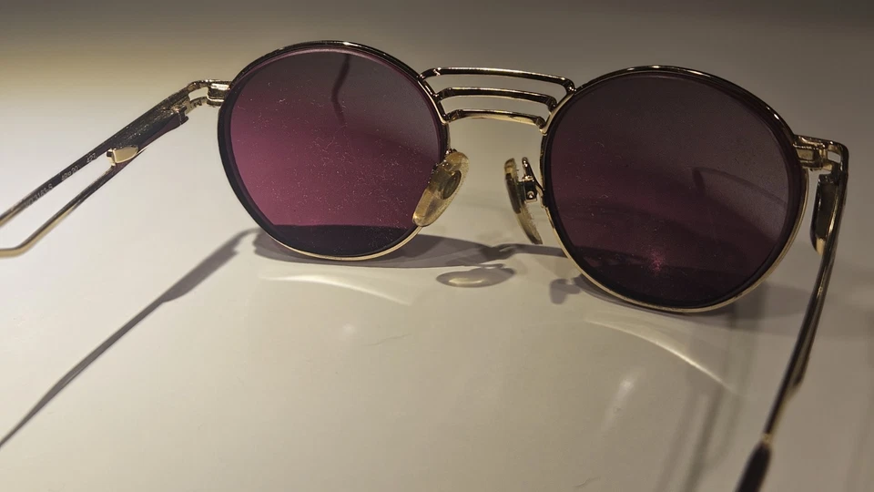 Vintage Vogue Florence Eyeglasses Frames VO3163s Made In Italy Triple Bridge - Image 4 of 4