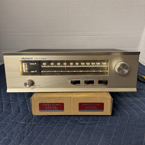 DYNACO FM-5 VINTAGE ANALOG FM STEREO TUNER - SERVICED - CLEANED - TESTED