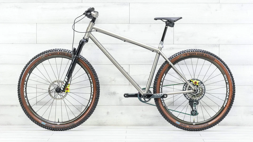 Bicicleta de montaña Merlin Telluride XLM120 titanio - 2023, XX-grande Foto 2 de 4