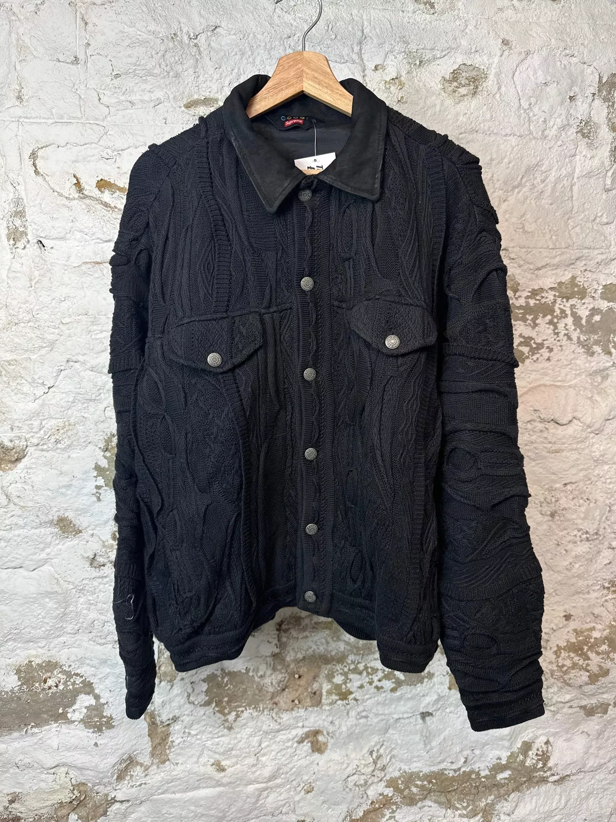 Veste camionneur Supreme Coogi noire taille XL