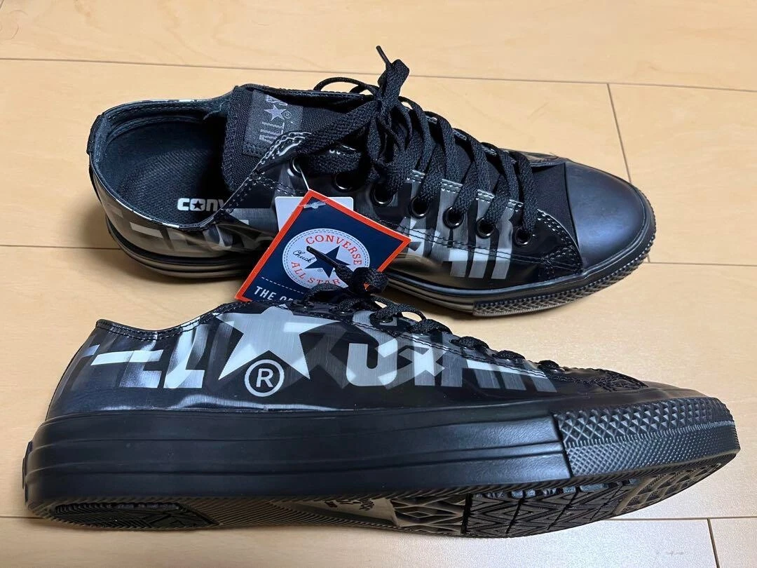 8.5 CONVERSE ALL STAR LIGHT LENTICULAR BIGLOGO Black shoes sneakers NEW | eBay